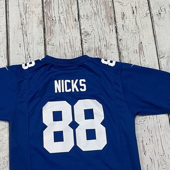Kids Boys Hakeem Knicks New York Giants Nike NFL Football Jersey Shirt - Picture 5 of 7